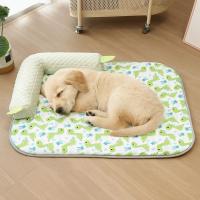 Alfombra refrescante y transpirable para mascotas, suave y cómoda, lavable, para dormir. - details 2