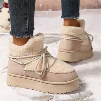 Botas de nieve para mujer otoño invierno zapatos cálidos - details 0