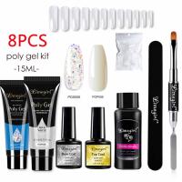 Kit de Extensión de Uñas de Gel Franco Manicura Casera DIY para Principiantes - details 6