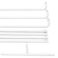 Arco de Globo para Decoración de Bodas y Eventos en Jardín al Aire Libre y Interior Metal con Diseño de Arco Cuadrado 6.5x3.4ft - details 13