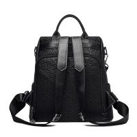 Mochila de cuero para señoras, mochila escolar de gran capacidad, bolsa de viaje, bolso de lujo de moda para señoras - details 3