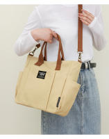 Toth de gran capacidad multibolsillo de mano bolsa de lona simple de ocio estudiante hombro cross-body clase bolsa de ordenador - details 13