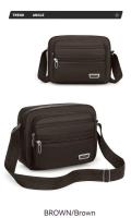 Bolso cruzado para hombre, bolso de hombro individual estilo viajero de gran capacidad, bolsos cruzados de ocio a la moda para hombre - details 25