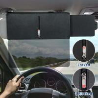 Visera polarizada para coche, visión clara, deslumbramiento, anti UV, giratoria, ajustable, tapón para visera solar, accesorios para coche - details 1