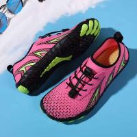 Zapatos de agua descalzos para hombres y mujeres, sandalias de fitness para interiores de secado rápido estilo pareja, zapatillas multifuncionales para exteriores - details 3