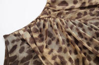 TRAFZA-Tops de verano para mujer, monos asimétricos sexys, cuello inclinado, sin mangas, ahuecados, pliegues, decoración - details 9