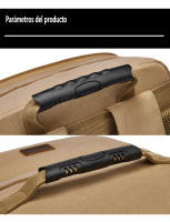 Bolsa de viaje de lona para hombre, mochila de gran capacidad, capacidad expandible, con interfaz USB - details 18
