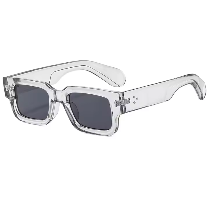 Gafas de Sol Cuadradas Y2K Estilo Vintage con Montura Grande Tonos Retro UV400 Para Mujer y Hombre - 1