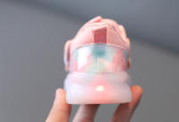 Zapatos Deportivos luminiscentes con luces para mujer, calzado de malla transpirable con suela suave para caminar, niño y recién nacido - details 5