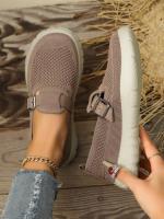 Zapatos Casuales para Mujer Slip-Ons, Transpirables y Cómodos Zapatos Deportivos, Versátiles para Caminar sobre Suela Suave - details 19