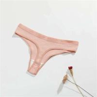 Tanga de algodón sexy para mujer, ropa interior suave y sólida, lencería - details 14