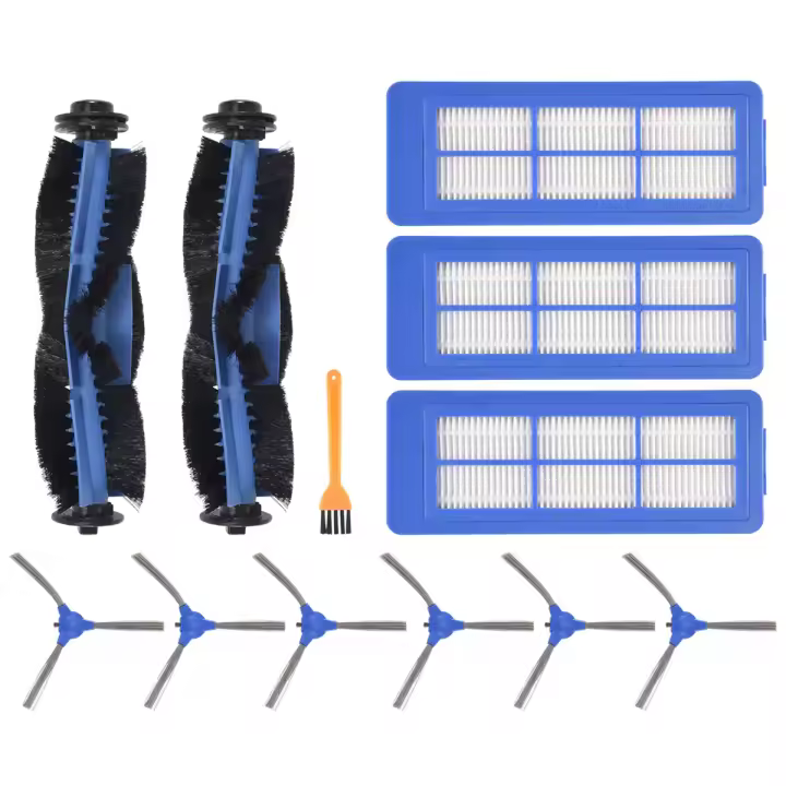 Piezas de repuesto para RoboVac 11S MAX, 30C MAX, RoboVac G10, RoboVac G30, Edge- 13 piezas, filtro de cepillo - 1