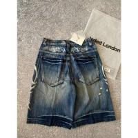 Pantalones de Denim Talla Grande Informales con Estampados de Calle Personalizados - details 4