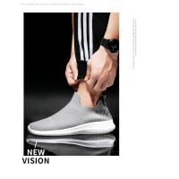 Zapatos Transpirables para Hombre Zapatos Planos Blancos de Moda Zapatillas Ligeras - details 25