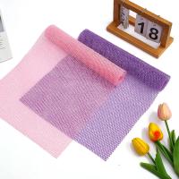 Esponja de baño de red africana de malla, absorbente de agua, depurador de ducha de espuma rápida, Toalla de baño exfoliante gruesa de secado rápido, 4 Uds. - details 13