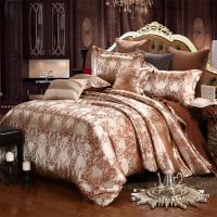 Juego de cama de alta gama, jacquard, tamaño king, juego de cama de boda europeo de lujo - details 0