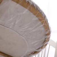 Mantel elástico redondo ajustado de PVC, cubierta protectora transparente impermeable a prueba de aceite para mesa de comedor, manteles para el hogar - details 1