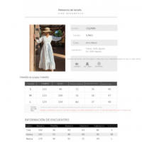 Vestido de verano vintage europeo Miravia 2025 - details 1