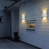RXUNS Luces de Pared Modernas Impermeables Lámpara LED de Aluminio para Interiores y Exteriores para Baño, Dormitorio, Sala de Estar, Jardín - details 3