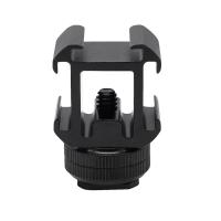 Montaje de linterna de Metal con Adaptador de zapata fría Triple, placa de expansión de doble capa, soporte de zapata caliente, accesorios multiusos - details 5