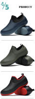 Zapatos de Chef para Hombres Talla Grande, Antideslizantes, Impermeables, Plano, Forro de Plástico, Suela de Goma Resistente al Desgaste - details 3