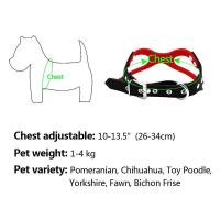 Lindo arnés perros pequeños chaleco suave cachorro pequeño gato Collar mascotas pecho de cuero para Chihuahua Yorkie maltés - details 0