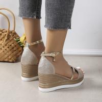 Sandalias de verano para mujer, zapatos informales con tacón de cuña - details 3