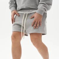 Pantalones cortos para hombre, cómodos, transpirables, 100% algodón, para gimnasio y correr - details 5