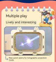 Proyector de cine holográfico 3D para dispositivos inteligentes, experimentos científicos, materiales de artesanía - details 5