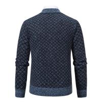 Cardigan de Invierno para Hombres Cuello de Béisbol Casual Chaqueta Deportiva de Pello - details 12