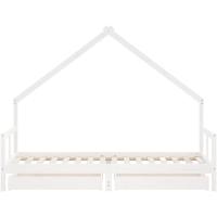 Estructura de Cama Infantil con cajones Madera de Pino 80x160cm - details 97