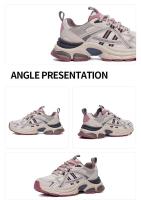 Zapatos de suela gruesa que aumentan la altura, zapatos deportivos de malla transpirable para mujer - details 3