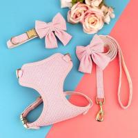 Set de 3 Arneses Transpirables para Perros Collar de Terciopelo Suave con Correa - details 42
