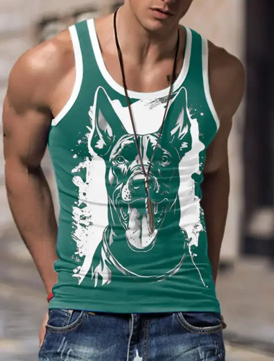 Chaleco Deportivo para Hombre Camiseta Holgada de Moda sin Mangas para Fitness - 1