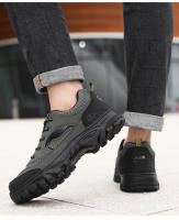 Primavera malla transpirable correr deportes casual zapatos ligeros de suela gruesa al aire libre senderismo zapatos - details 11