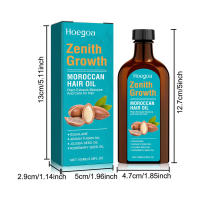 Hidrata marroquí, nutre el frizz, la sequedad, la suavidad y el aceite esencial para el cuidado del cabello. - details 0