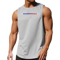Paris Mens Gym Clothing Mesh Fitness Singlets Quick Dry Bodybuilding Tank Top Men Muscle Sleeveless T Shirt Sports Vest Tanktop - details 6