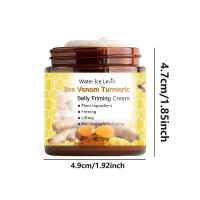 Crema de masaje corporal reafirmante corporal de cúrcuma y veneno de abeja - details 6