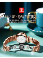 Reloj de mujer ultrafino, impermeable, de marca suiza, nuevo reloj de cuarzo de lujo. - details 10