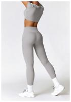 Mallas de Yoga de cintura alta para mujer, pantalones de secado rápido para ejercicio físico, ropa deportiva para gimnasio - details 23