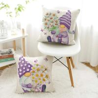 Funda de Almohada Amarilla 4 Piezas 40x40cm Decoración de Primavera y Verano Relleno de Jardín - details 1