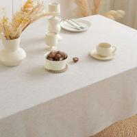 Manteles con flecos de lino y algodón, lujosos mantones de boda, reuniones familiares, restaurantes, banquetes, decoraciones - details 2