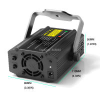 ESHINY Mini 4in1 Pattern Effect R&G Audio Star Whirlwind Laser Projector Stage Disco DJ Club Bar KTV Family Party Light Show P14 - details 16