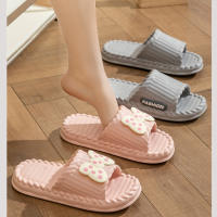 Zapatillas de Sensación de Nubes para Mujeres, Sandalias Antideslizantes de Verano para Interiores con Suela Gruesa para el Baño - details 6