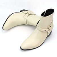 Botas Chelsea para hombre con hebilla británica puntiaguda - details 10