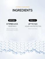 LAIKOU VC crema protectora solar Protector solar Facial Spf50 Gel loción de aislamiento crema blanqueadora cremas hidratante Facial 30g - details 4