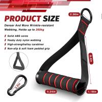 Manijas de Gimnasio de Metal Pesadas Empuñadura de Cable para Banderas de Resistencia para Fitness en Casa - details 2