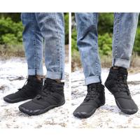 Zapatos deportivos de algodón para exteriores de cinco dedos para hombres y mujeres, además de botas cálidas de terciopelo,botas de nieve para parejas resistentes al desgaste y antideslizantes. - details 0