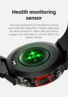 LIGE 2025 nuevo reloj inteligente Bluetooth llamada hombres pantalla completa táctil Monitor de salud reloj con linterna Smartwatch para IOS Android - details 6