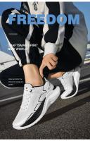 Zapatos deportivos informales para hombre, zapatos para caminar todoterreno con cojín máximo, alivian el dolor de fascitis plantar - details 4